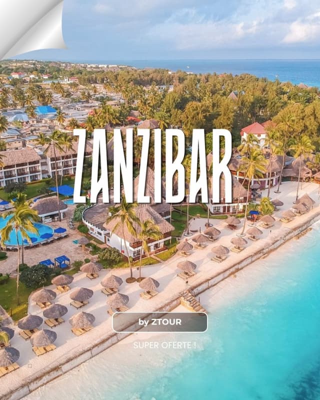 🌴 Zanzibar – Plaje Tropicale, Ocean Turcoaz și Apusuri Spectaculoase! 🏝️