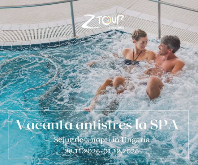 LAST MINUTE SEJUR LA SPA IN UNGARIA (OR)