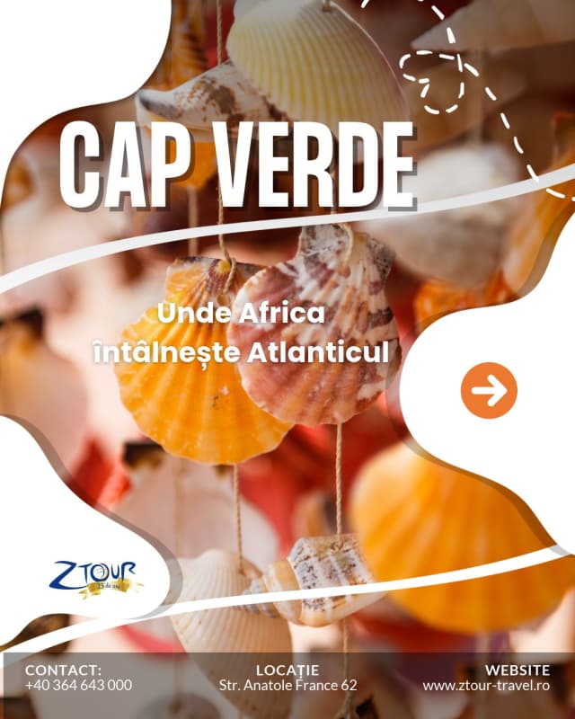 LAST MINUTE CRĂCIUN ÎN CAPUL VERDE CU PLECARE DIN BUCUREȘTI (IP)