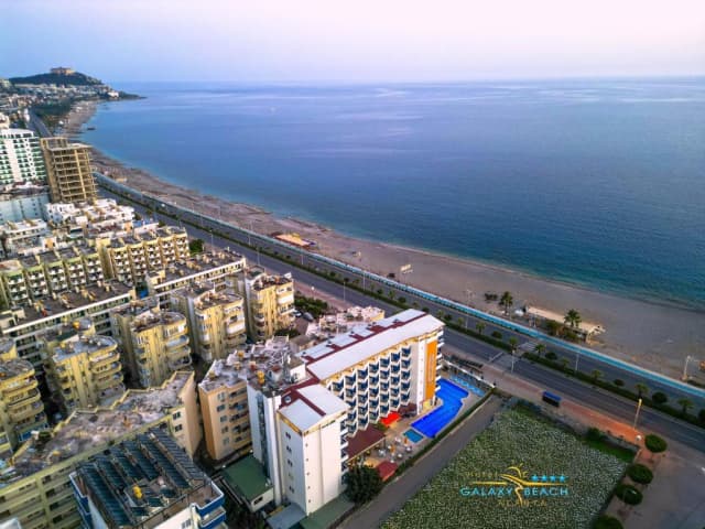 20.08 avion Bucuresti, Turcia - Antalya Alanya, Hotel Galaxy Beach 655 EURO, 7 nopti, All inclusive