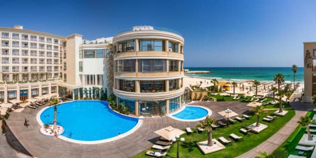 15.08 avion Bucuresti, Tunisia - Regiunea Hammamet Sousse, Sousse Palace Hotel & Spa 792 EURO, 7 nopti, All inclusive