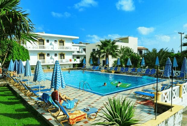 🇬🇷 493 EUR/pers - GRECIA, Insula Creta - Paloma Garden ***, Demipensiune inclusa
