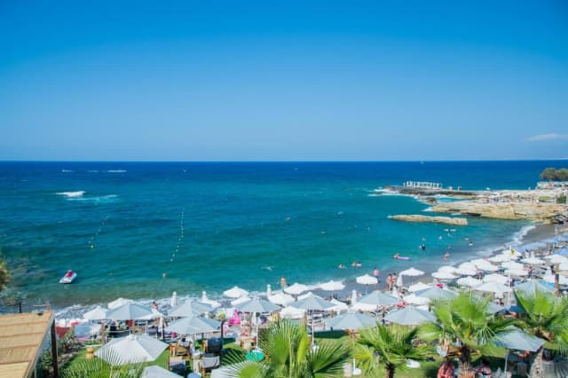ULTRA LAST MINUTE INSULA CRETA 4**** DEMIPENSIUNE GOLDEN BEACH ZBOR CHARTER OTOPENI CU TAXE INCLUSE