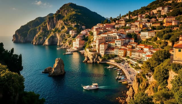 CITY BREAK DE 4 NOPTI PE COASTA AMALFI CU ZBOR DIN BUCURESTI📍🗺️